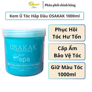 Kem ủ tóc osakak dành cho tóc hư tóc nhuộm - 1000ml