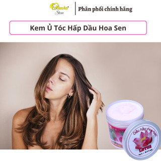 Kem ủ tóc ( hấp dầu ) dưỡng tóc hoa sen LK Lotus - 1000ml