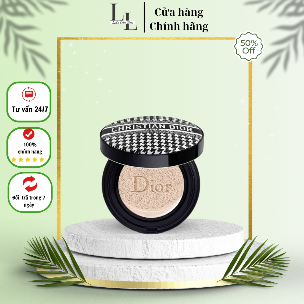 Phấn Cushion Dior Beauty Limited Edition New Look Dior Forever Couture Perfect SPF35 Tone 0N, 1N,,2N 14g LaLa Color