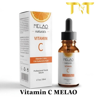 Melao Vitamin C Serum Với Axit Hyaluronic Compath 20% Vitamin C Tự Nhiên.