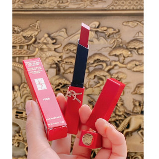 [Bản Giới Hạn Mới] Son YSL Slim Chính Hãng - Son YSL Chính Hãng Son YSL Rouge Volupte Shine Vỏ Da Đỏ Bóng 2024