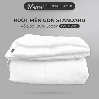 Ruột mền Standard Bông Tấm Cao Cấp À Ơi Concept Full Size Vải bọc 100% Cotton Hàn Quốc