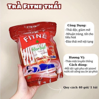 Trà Fitne Herbal Thải Độc Giảm Mỡ Thái Lan (30-40 Túi Lọc)