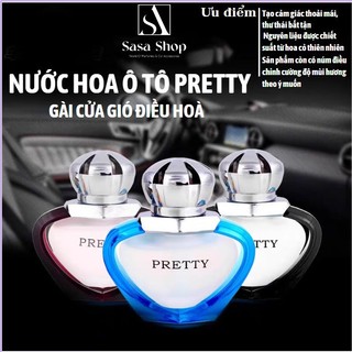 Nước hoa cửa gió ô tô cao cấp Pretty Nhật Bản