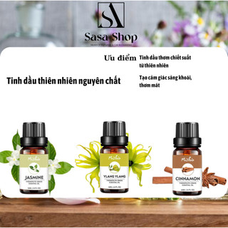 Tinh dầu thiên nhiên nguyên chất (34 Mùi) tinh dầu thiên nhiên xông phòng khử mùi đuổi muỗi hiệu quả sasa.boutique