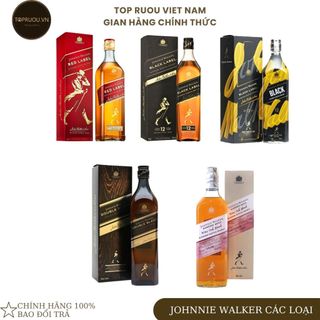 [Chính Hãng] Johnnie Walker Red Label - Black Label - Wine Cask - Gold Label 700ml - 1000ml [Hàng Thật]