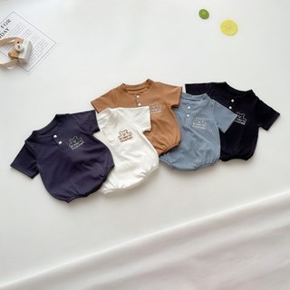 Đồ Liền Thân Body Thêu Gấu Bodysuit Cho Bé Trai Sơ Sinh 1 2 Tuổi MINTSCLOSET - BS6228