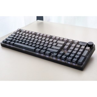 Bàn Phím Cơ Keydous NJ98 - 3Mode, Mạch Xuôi, Màn Hình + Knob