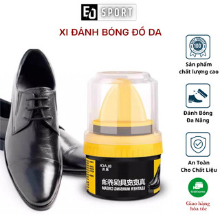 Xi Đánh Giày Da Cao Cấp Dưỡng Ẩm Làm Bóng Phục Chế Vết Trầy Xước Có Đầu Mút Đánh Bóng - Eo.sportdz
