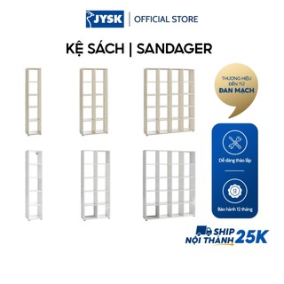 Kệ sách | JYSK Sandager | gỗ công nghiệp nhiều màu
