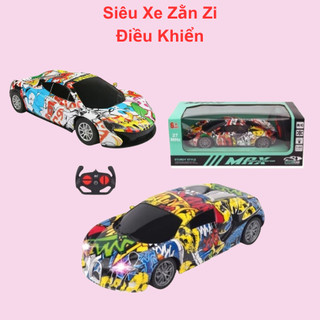 Ô tô điều khiển từ xa xe điều khiển từ xa giá rẻ siêu xe đua điều khiển chạy linh hoạt màu sắc nổi bật