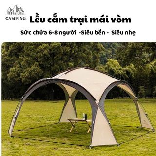 Lều Cắm Trại Mái Vòm Moutainhiker Phù Hợp 7- 10 Người Kích Thước 410 x 410 x 230cm Chống Nắng Tốt