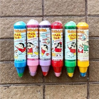 Kẹo trái cây hình bút chì shin crayon 12g nhật bản