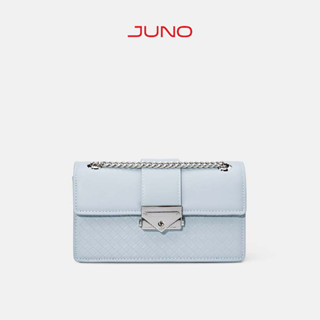 Túi Xách Nữ Thời Trang JUNO Cỡ Nhỏ Phối Hiệu Ứng Giả Đan Lát TXN472
