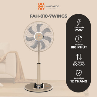  Quạt điện Hawonkoo FAH-010-7WINGS 7 Cánh Chạy siêu êm Bảo Hành 12 Tháng