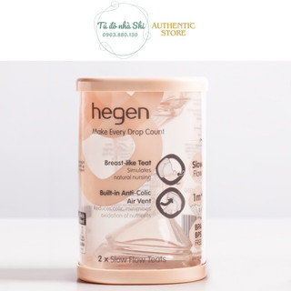 Núm ti Hegen thay thế cho bình sữa Hegen