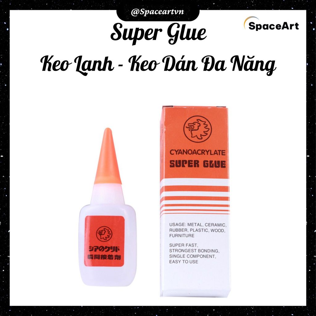 Keo Lạnh - Keo 502 Nhật Bản - Keo Dán Đa Năng