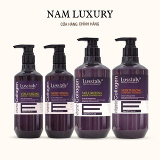Del hot 💥 dầu gội phục hồi chống gãy rụng tóc lusstaly vitamin e collagen 500ml - 800ml hàng chính hãng