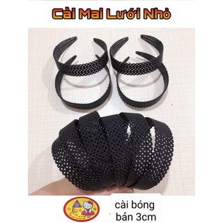 Bờm cài tóc lưới đen bóng
