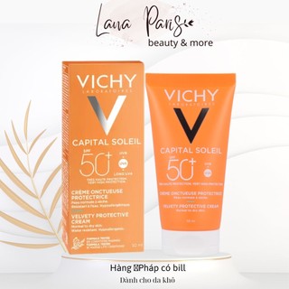 hàng Pháp có bill kem chống nắng Creme VICHY cho da khô 50ml