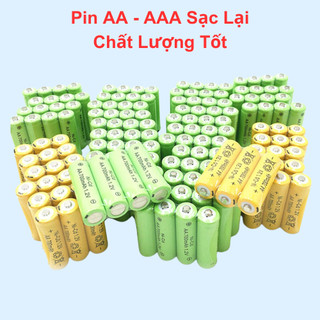 Pin dự phòng pin sạc AA pin sạc AAA 1.2v dùng cho thiết bị điện tử gia dụng đồ chơi đa đạng hàng tốt