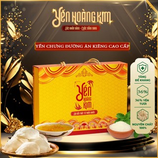 Yến Sào Chưng Sẵn Đường Ăn Kiêng hũ 70ml 36% Tổ Yến Sào Khánh Hoà 1nguyên chất sang trọng, cao cấp 