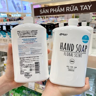 Nước Rửa Tay S Select Nhật Bản (Gói Refill, 1000Ml)