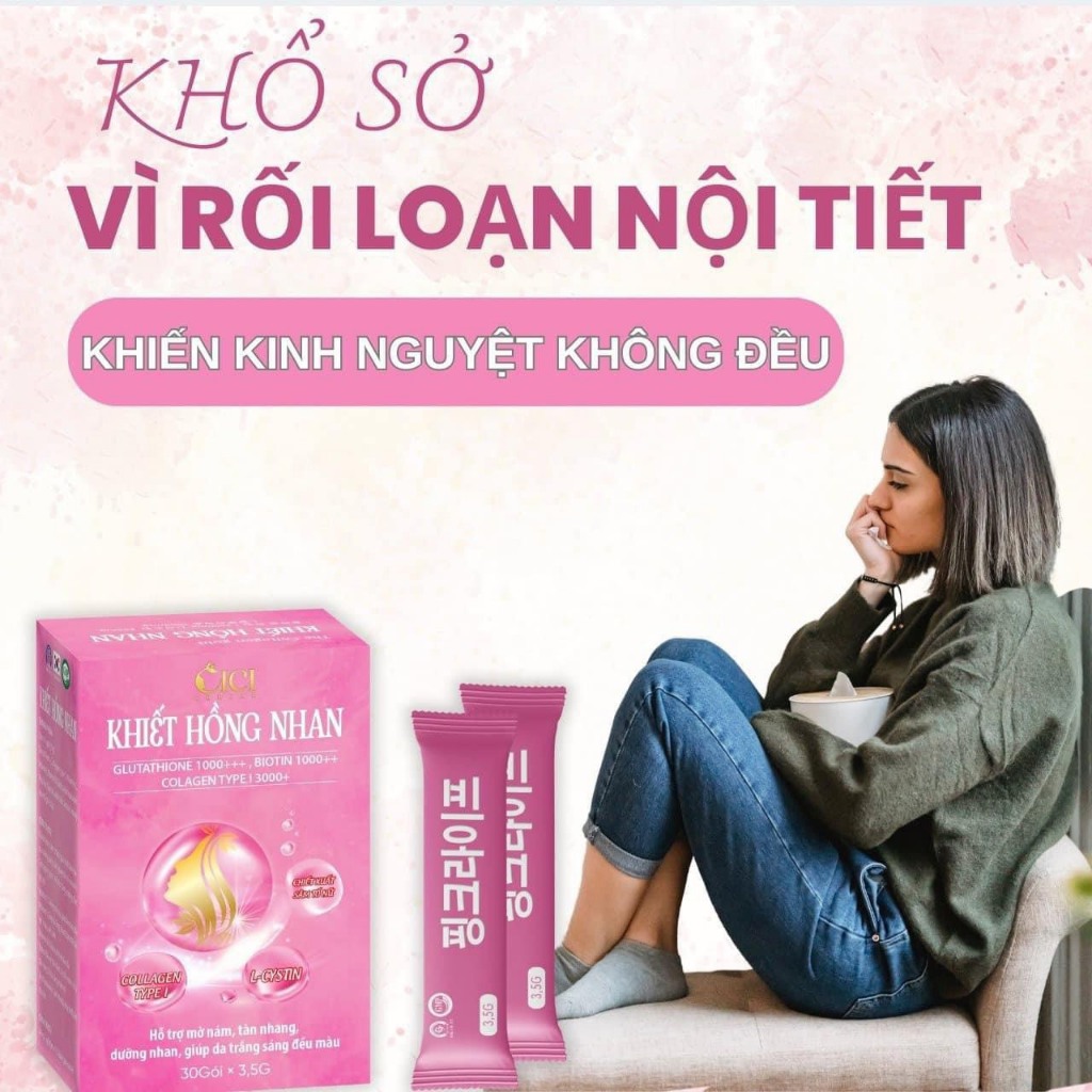 [Chính Hãng] Collagen truyền trắng Khiết Hồng Nhan phiên bản cao cấp - Hộp 30 gói Davina