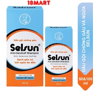 Dầu gội chống gàu và ngứa selsun 50ml - 100ml