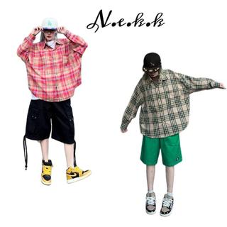 Áo sơ mi nam nữ flannel sọc caro - n.e.k.k