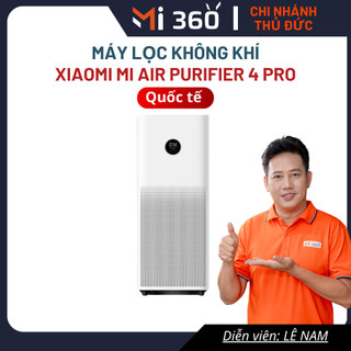 Máy lọc không khí thông minh xiaomi air purifier 4 pro - bản quốc tế - bảo hành 12 tháng
