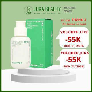 (Mẫu 2023) Tinh chất trà xanh Innisfree Green Tea Seed Serum (trio biotics & hyaluronic Acid)