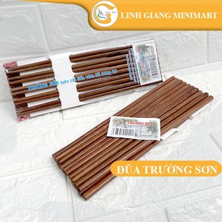 Đũa gỗ Trường sơn Đũa chò chỉ 1 bó 10 đôi đũa