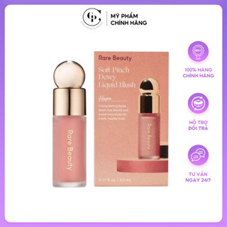  Giang Phung | Má Hồng Kem Rare Beauty Soft Pinch Dewy Liquid Blush - Màu Hope Mini Size 3.2ml 