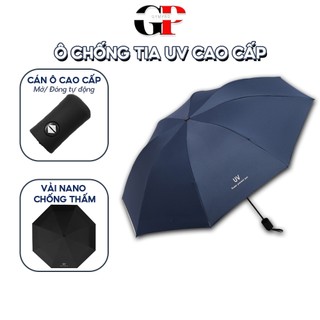 Ô dù che mưa đi nắng 8 nan mở tự động gấp nhỏ gọn cầm tay 2 chiều đi du lịch cỡ lớn to cho ô tô xe hơi