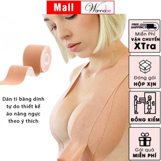 Dán ti băng dính WANNABE DTS08 thoải mái thiết kế bra theo ý thích tự do mặc đồ sexy dài 1m rẻ tiền dễ dàng trải nghiệm