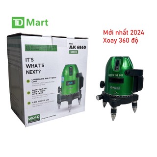 Máy cân bằng laser bắn cốt 5 Tia xanh AKUZA AK - 686D - Máy Cân Mực AKUZA AK 686D