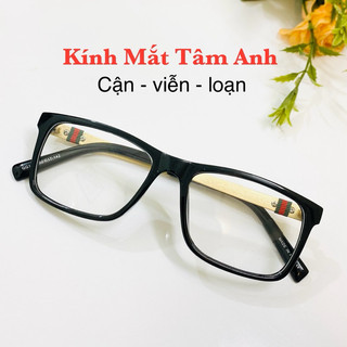Gọng kính cận thời trang nam nữ Hottrend càng kim loại
