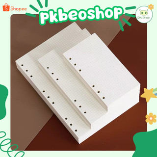 Giấy refill B5 9 lỗ A5 6 lỗ Béo shop ruột sổ còng phụ kiện sổ planner bullet journal