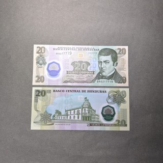 Sưu tầm/lì xì tết /qùa tặng 1 tờ 20 honduras 2008