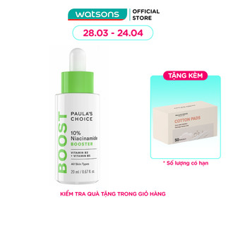 Tinh Chất Paula's Choice Se Khít Lỗ Chân Lông Và Làm Sáng Da Chứa 10% Niacinamide 20ml