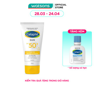 Gel Chống Nắng Cetaphil SPF50+ Light Gel 50ml