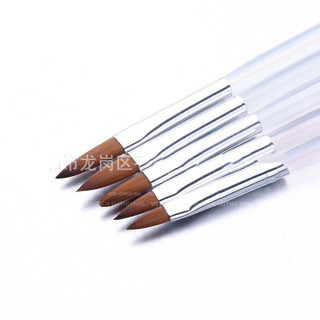 Set 5 cây cọ nail đắp bột làm hoa
