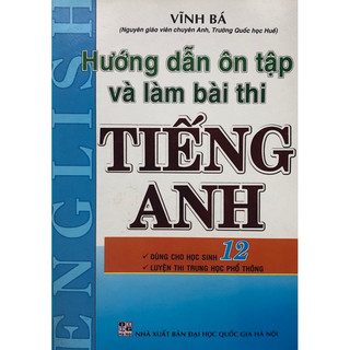 Sách - Hướng dẫn ôn tập và làm bài thi Tiếng Anh