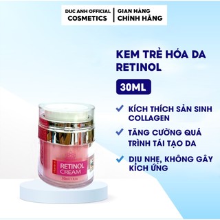 Kem Trẻ Hóa Da Retinol Sáng Da chống lão hóa, trẻ hóa làn da, tăng sinh collagen, mờ thâm nám, giảm mụn - DA41
