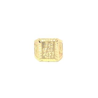 N885 nhẫn nam khắc chữ PHÚC tinh tế may mắn UHA