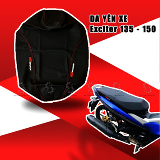 Da yên Exciter 135 5 số, 150, da yên form mút độ 2 tầng, Da 4d vải nhám hàng loại 1