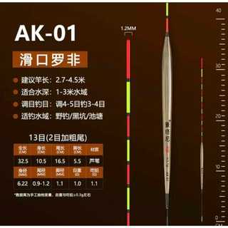 Phao Cỏ Lạc Phi Ak-01 Chuyên rô phi,diếc chì 1,1gr cao cấp-Phao cỏ câu đài-phao câu đài