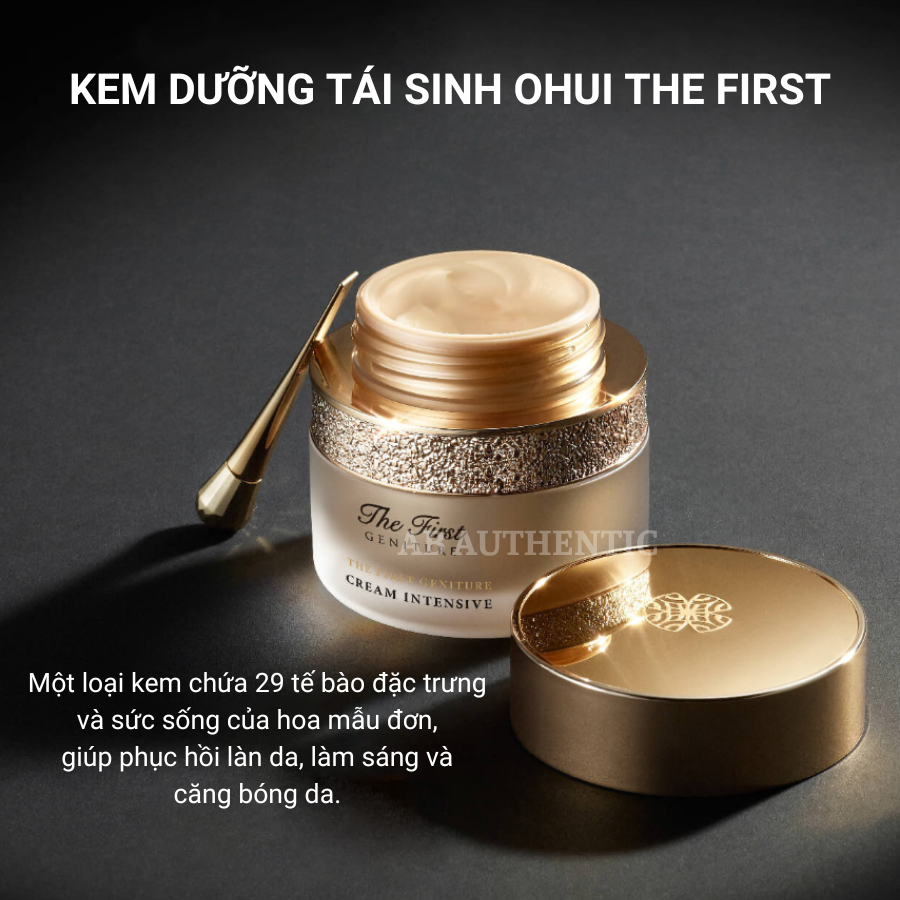 Kem dưỡng chống lão hóa tái sinh da OHUI The First Geniture Cream Intensive 30ml - ABAUTHENTIC