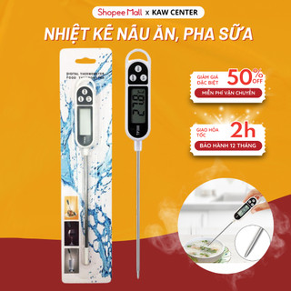 Nhiệt Kế Nấu Ăn, Pha Sữa KAW KT300, Nhiệt Kế Nhà Bếp An Toàn, Đo Nhanh, Độ Chính Xác Cao